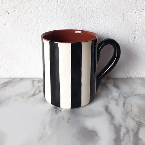 MUG VERTICAL NOIR CASA CUBISTA