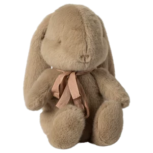 peluche lapin small marron dusty maileg