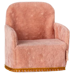 FAUTEUIL ROSE POUR SOURIS MAILEG