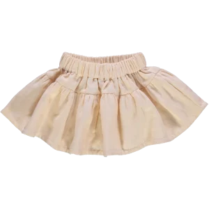 jupe enfant fille beige